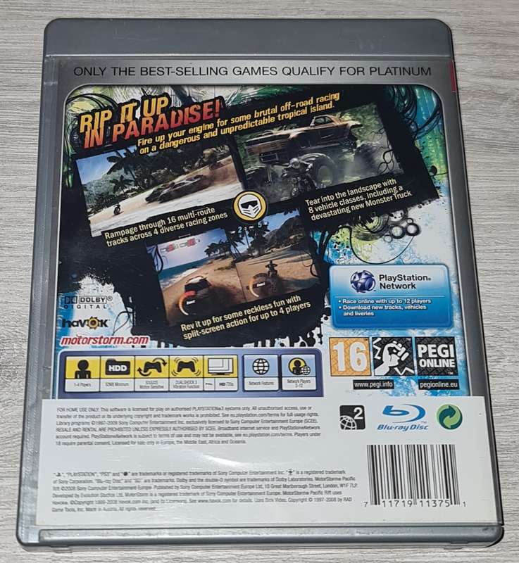 Motorstorm Pacific Rift - PS3