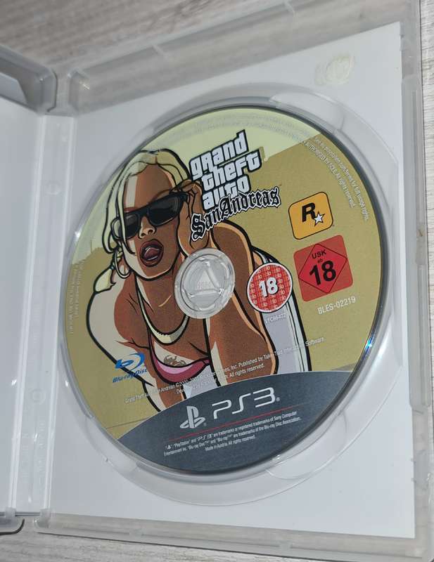 Grand Theft Auto San Andreas - PS3