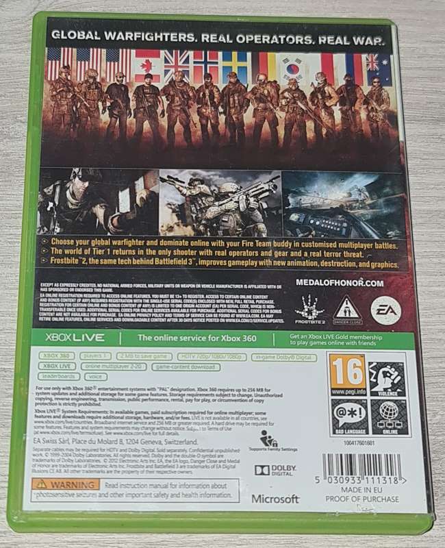 Medal Of Honor Warfighter - XBOX 360
