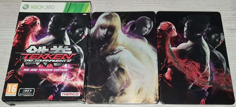 Tekken Tag Tournament 2 Steelbook + Box - XBOX 360