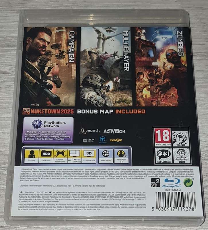Call Of Duty Black Ops II 2 - PS3