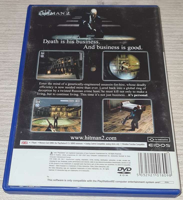 Hitman 2 Silent Assassin - PS2