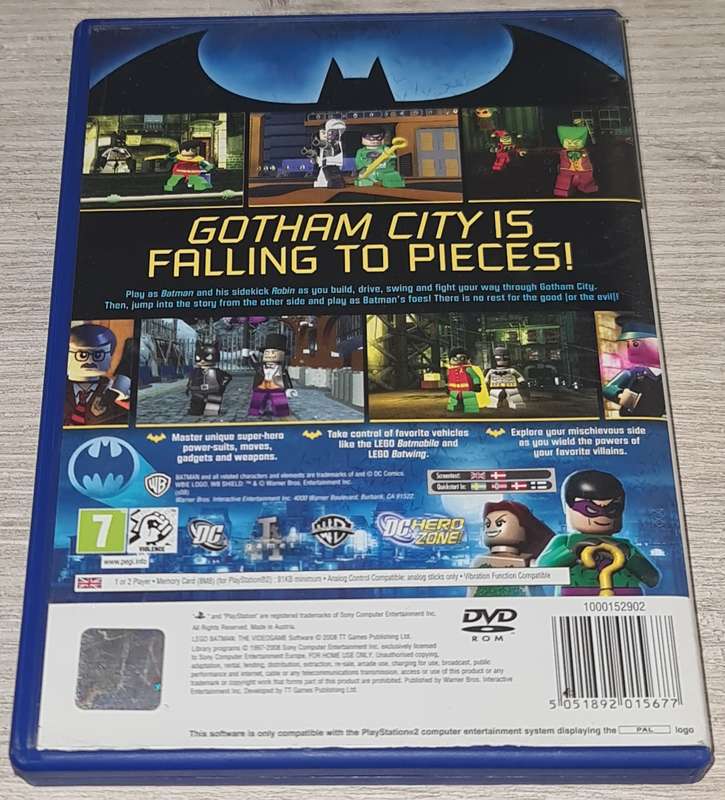 Lego Batman The Videogame - PS2