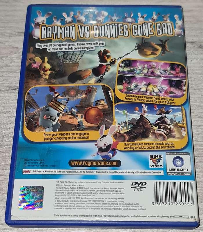 Rayman Raving Rabbids - PS2