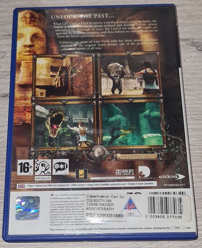 Tomb Raider Anniversary - PS2