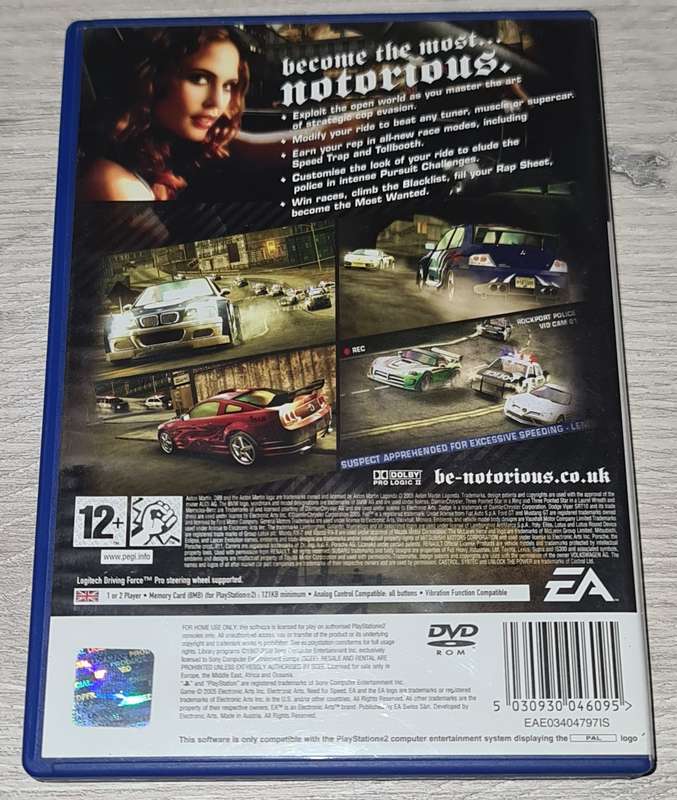 Need For Speed Most Wanted - PS2