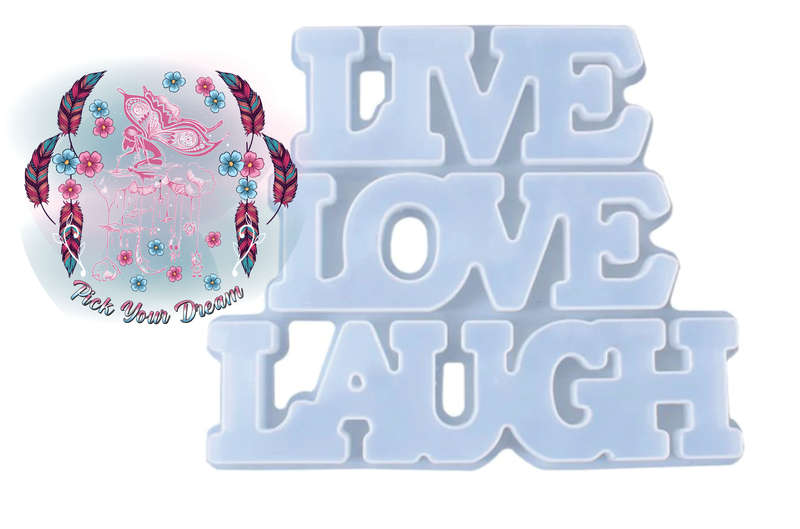Silicone Resin Moulds - Live Love Love