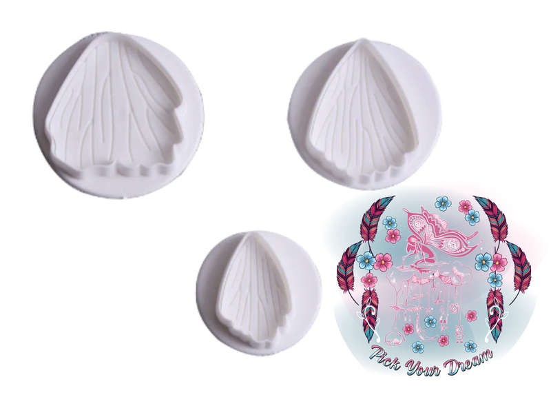 Peony Petal Plunger  3 Piece Fondant/Gum paste/Cookie Cutter Set