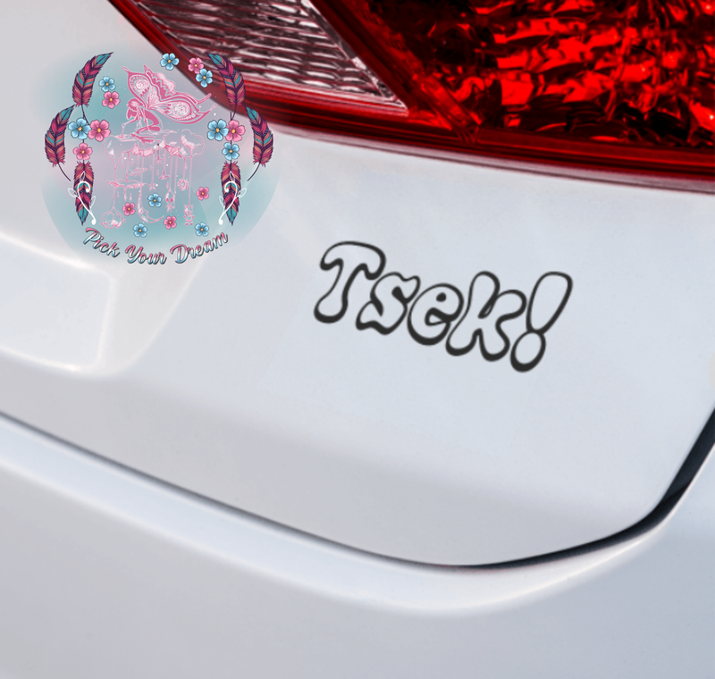Tsek Vinyl Sticker