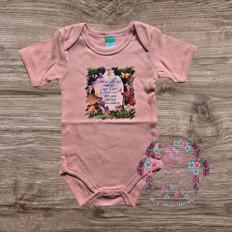 Baby Onesie - Dusty Pink