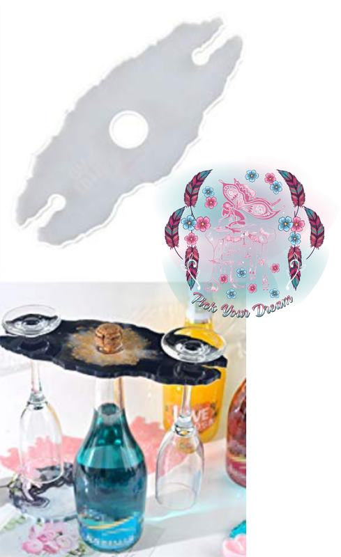 Silicone Resin Moulds - Wine Butler No 2