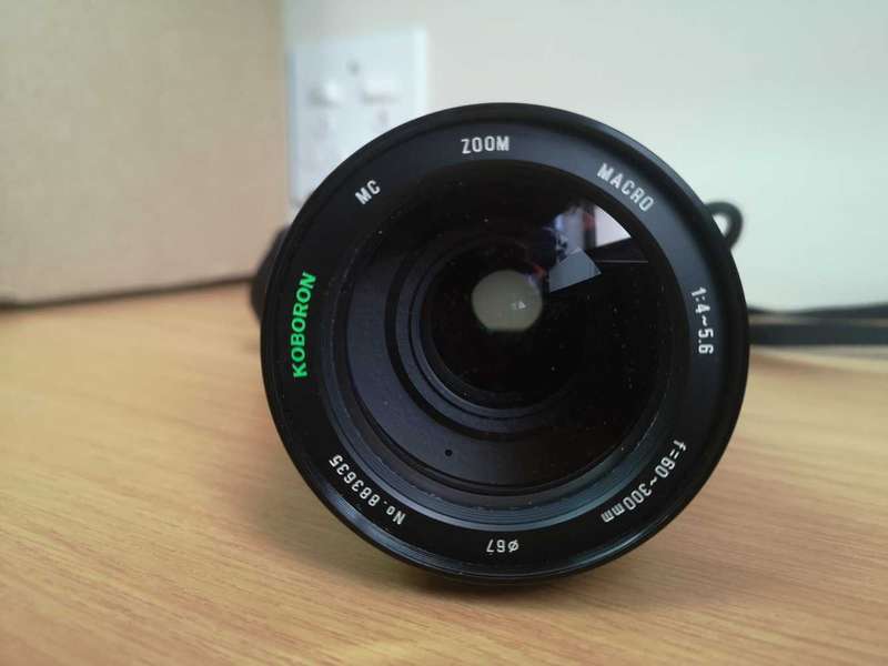 Pentax ME super with Koboron 60-300 f/4-5.6 MACRO lens