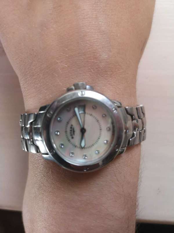 ROTARY diamond ladies watch