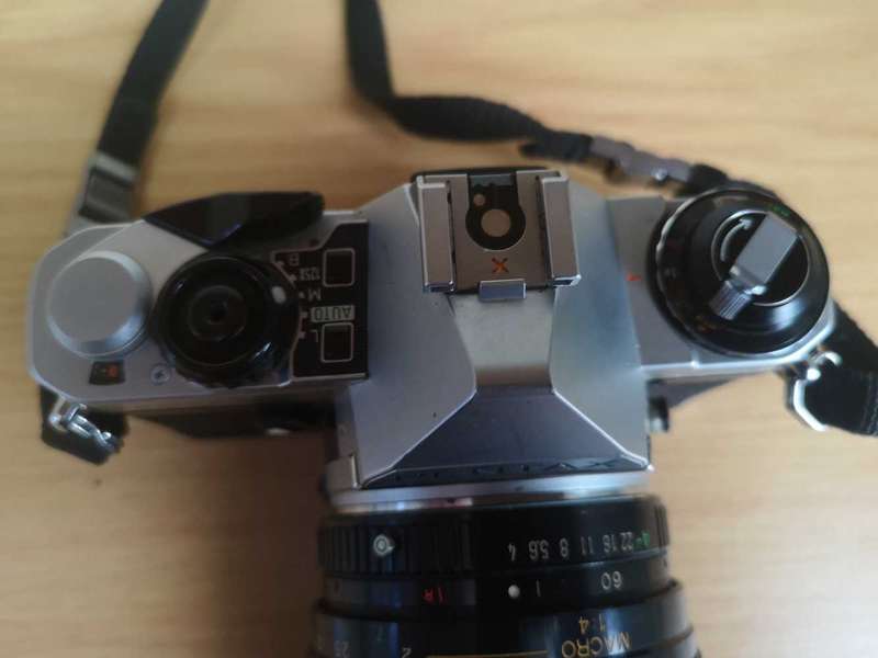 Pentax ME super with Koboron 60-300 f/4-5.6 MACRO lens