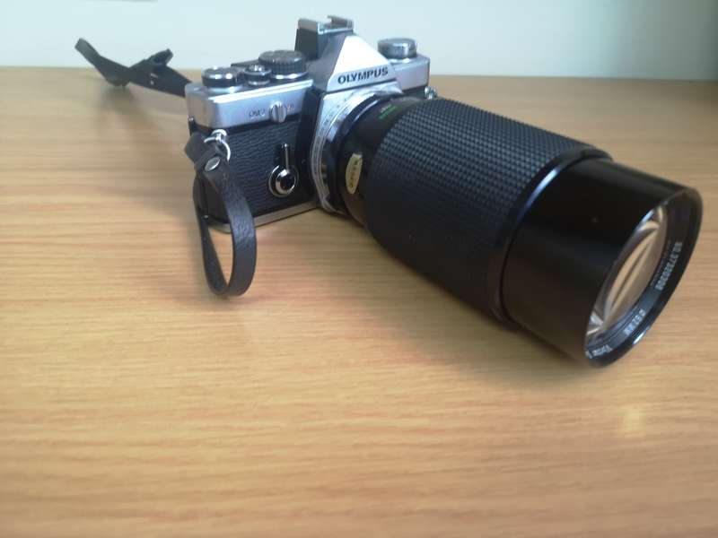 Pentax ME super with Koboron 60-300 f/4-5.6 MACRO lens