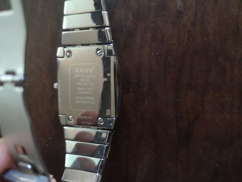 Rado Sintra with pearlised dial and 48 diamonds