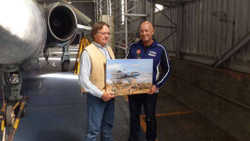 BUCCANEER S50 'Saving the Day' - Signed by Dries Marais. Colour Limited Edition Art Print