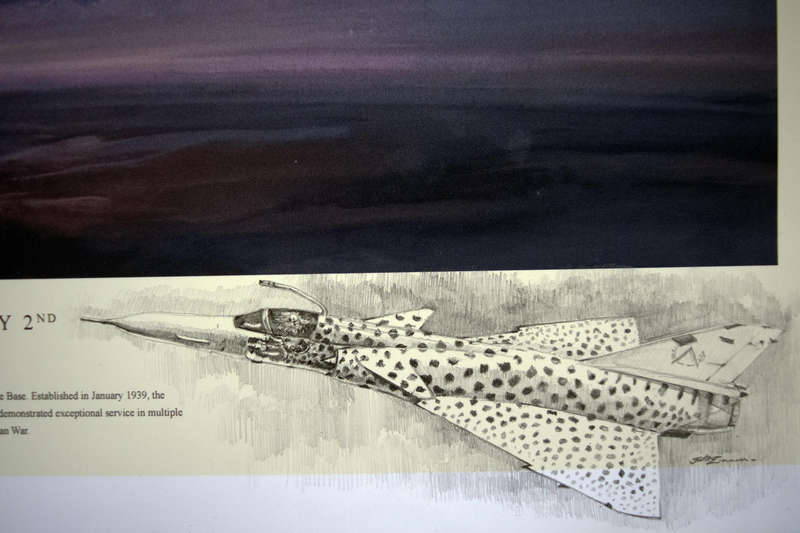 'CHEETAH OF THE MIGHTY 2ND' DOUBLE REMARQUE Signed by Cobus Toerien - Limited Edition Art Print
