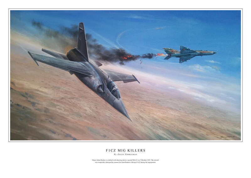 'F1CZ MiG Killers' - Colour Limited Edition Art Print