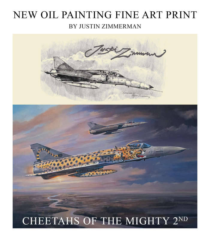 'CHEETAH OF THE MIGHTY 2ND' - Colour Limited Edition Art Print