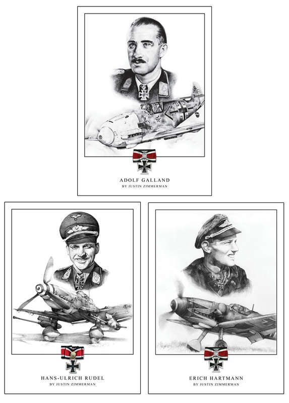 LUFTWAFFE ACES BUNDLE - Limited Edition Fine Art Prints