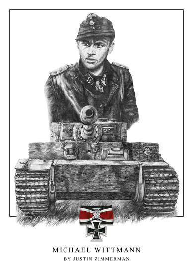 MICHAEL WITTMAN v2 (KC HOLDER) - Limited Edition Art Print