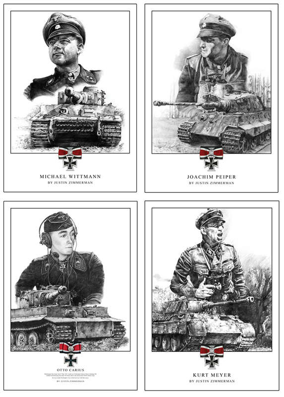 PANZER ACES BUNDLE - Limited Edition Fine Art Prints