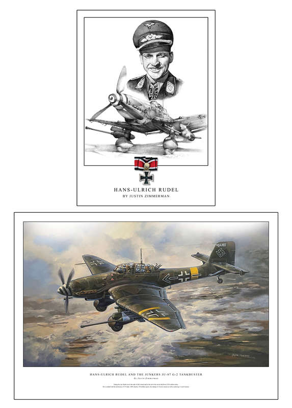 HANS-ULRICH RUDEL BUNDLE - Limited Edition Fine Art Prints
