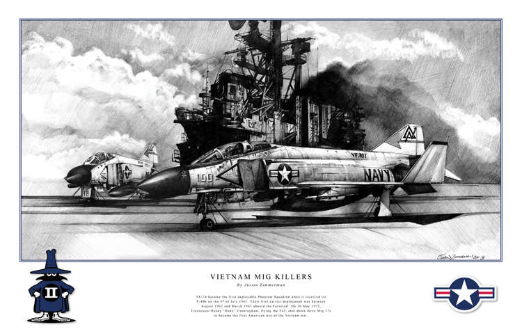VIETNAM MIG KILLERS - Limited Edition Art Print