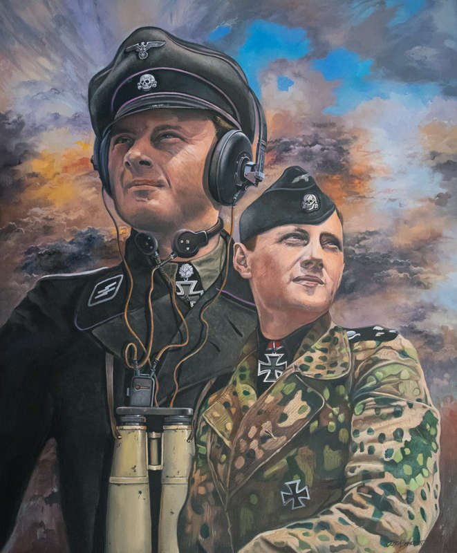 MICHAEL WITTMAN/BOBBY WOLL - Original Oil Painting including a FREE Fine Art Print
