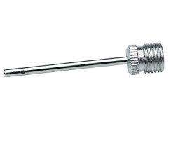 Ball inflating pump needle