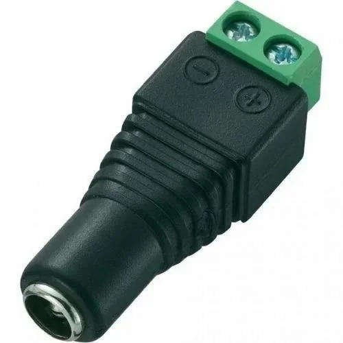 12 Volt Female 2.1mm DC Connector for CCTV Camera Power Supply