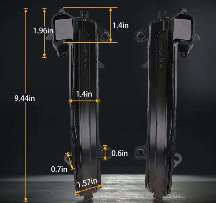Bmw Dynamic smoked side markers F30