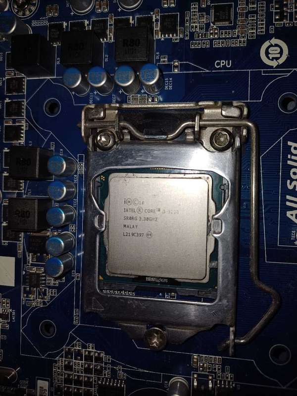 Motherboard and CPU