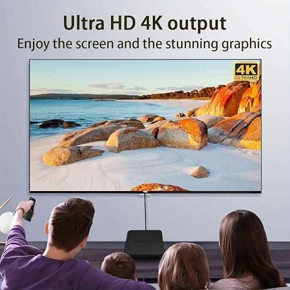 Mxq  Pro Android TV Smart Box - 4Gig +32 Gig More Ram