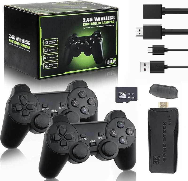 Retro Gaming Stick Upgrade -All time Arcade classics that you can never get tired of +- 10 000 games
