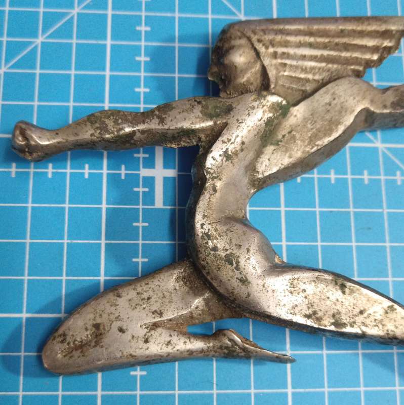 Vintage Indian Head(Pontiac) Hood Ornament