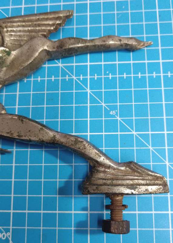Vintage Indian Head(Pontiac) Hood Ornament