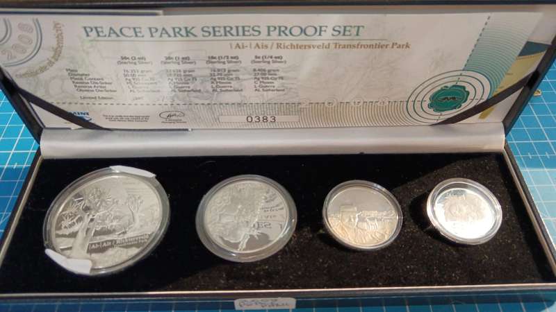 2008 Peace Park Series Proof Set - Richtersveld Transformation Park