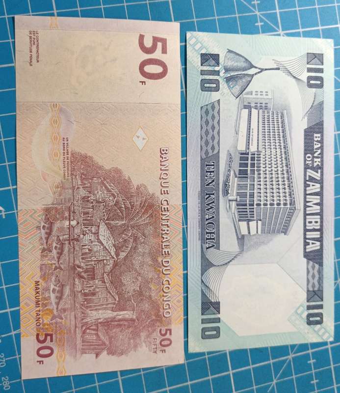 Congo pair of notes