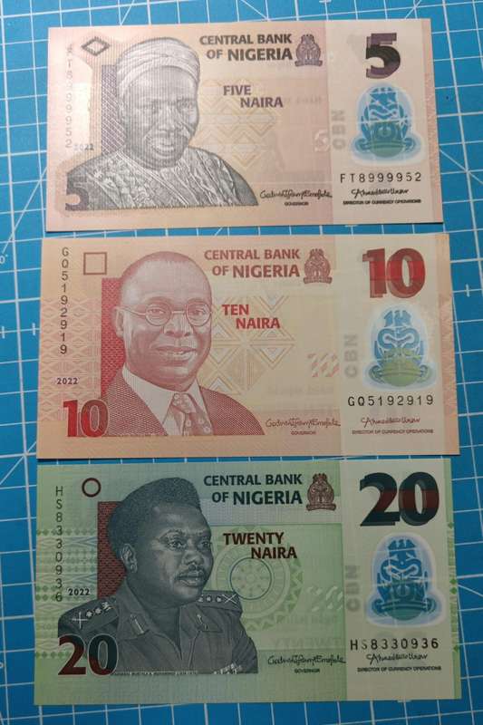 Nigeria group of notes