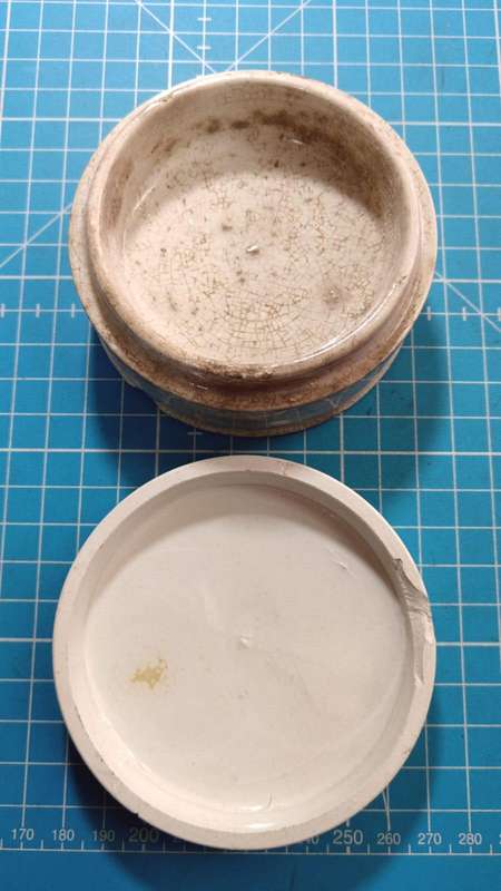 Burgess genuine Anchovy paste container