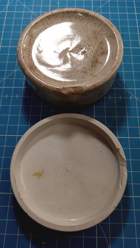 Burgess genuine Anchovy paste container