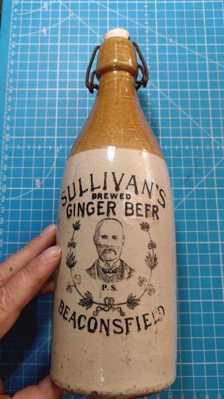 Sullivans Ginger Beer Vintage bottle