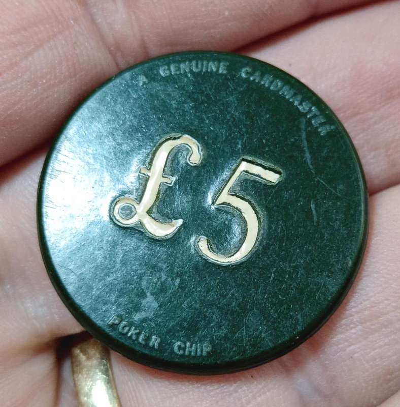 Collection of Vintage ganbling tokens