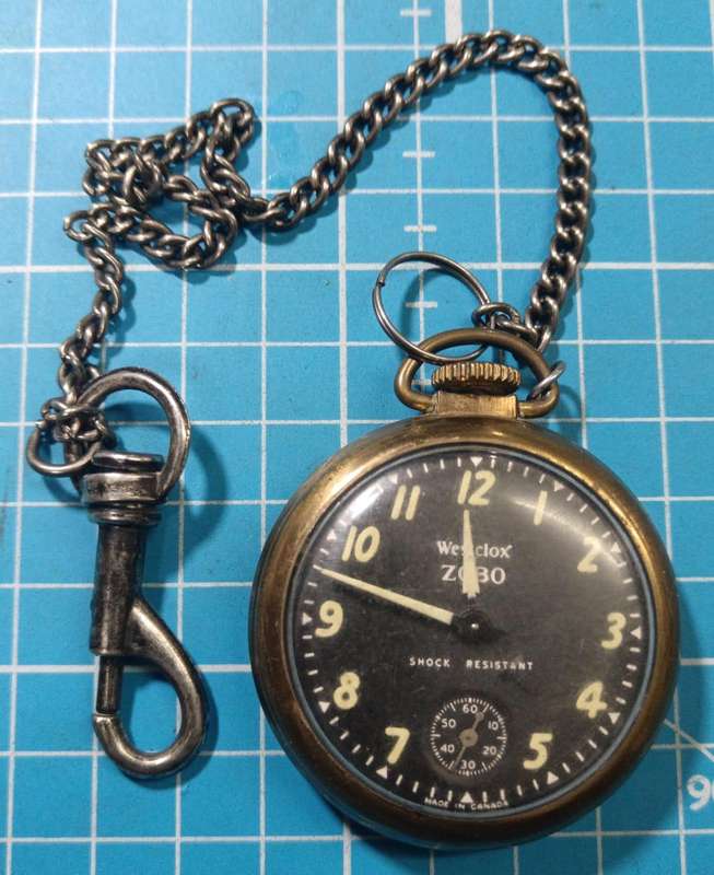 Vintage Westclox Pocket Watch