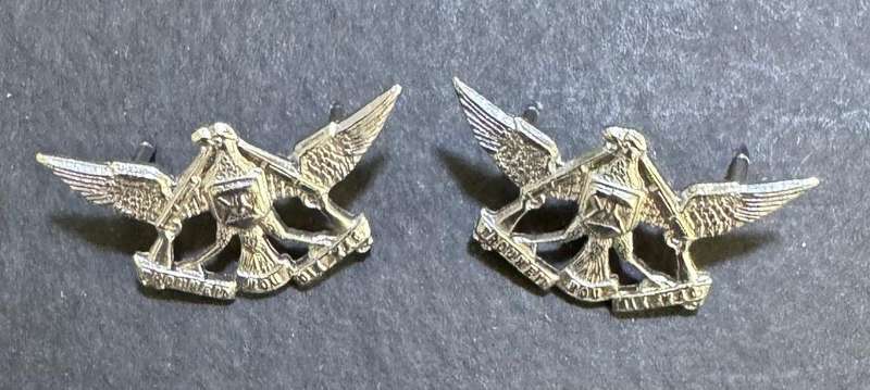 SADF - Regiment De Wet Collar Badges ( Mess Dress )