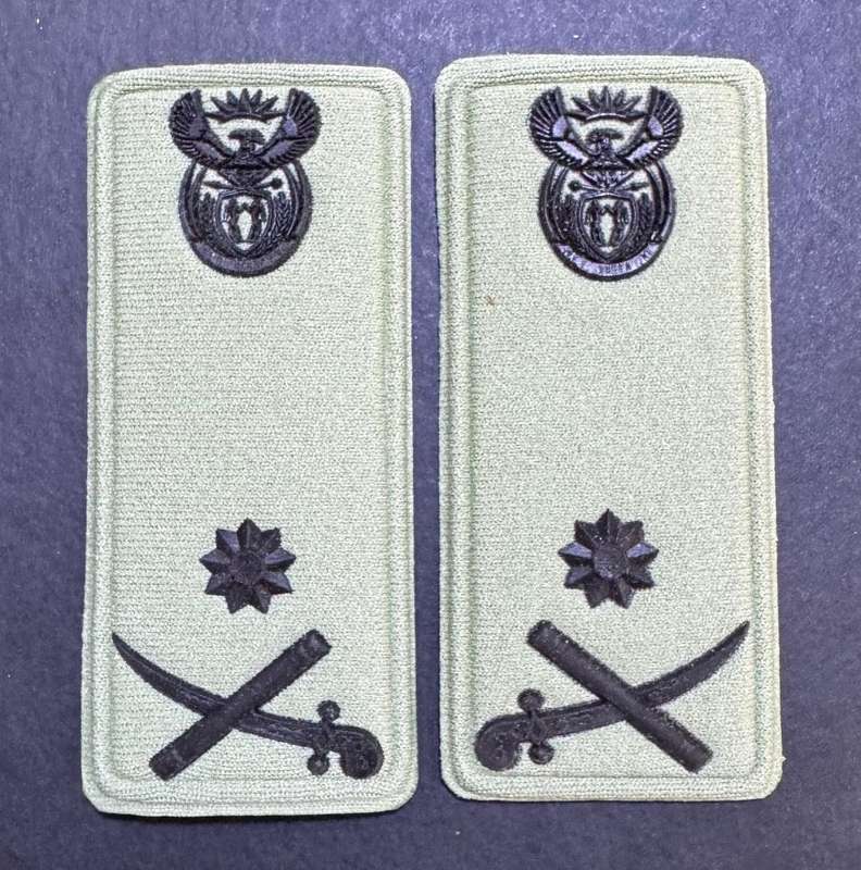 SANDF - Army Brigadier General Rank Pair