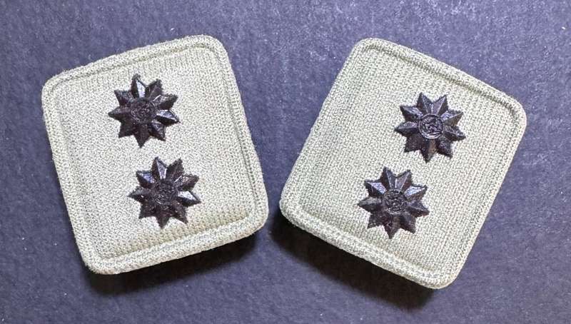 SANDF - Army Lieutenant Rank Pair