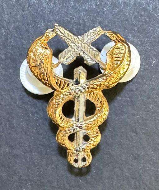 SADF - Medical Services Bi-Metal Breast Badge